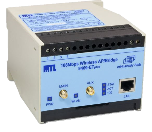 9469-ETplus Intrinsically Safe Wireless Access Point / Bridge