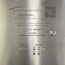 Enclosure 1 lid with LED's NB342473 15-10-2024