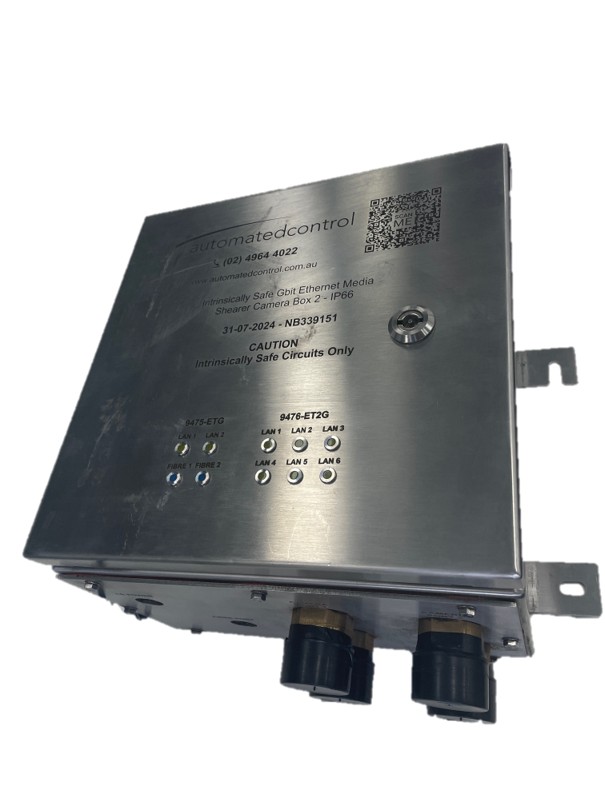 Enclosure 2 Lid with LED’s 31-07-2024 Front & Base