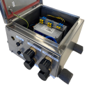 Intrinsically Safe GBit Ethernet Media Marshalling Enclosure IP66 – Demo