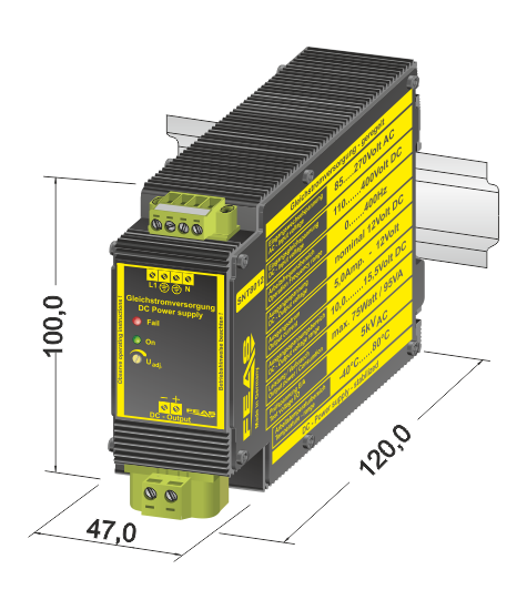 Feas SNT8012 – 12vdc 5A Power Supply 85-270 VAC