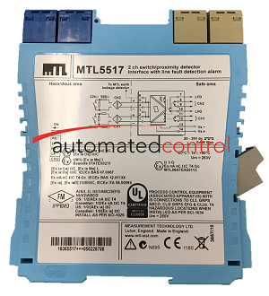 MTL5517 IS BARRIER FOR SWITCH / PROXIMITY DETECTOR INTERFACE