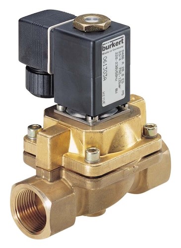 Type 0406 - Piston valve 2/2 way servo-assisted