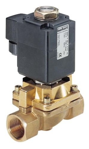 Type 0407 - Piston valve 2/2 way servo-assisted