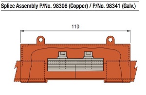 98341 Splice Assembly Conductix-Wampfler ACTIV 8 PLUS